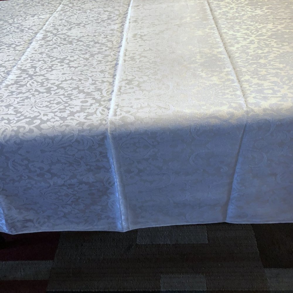 Tablecloth-White Rectangle#2374